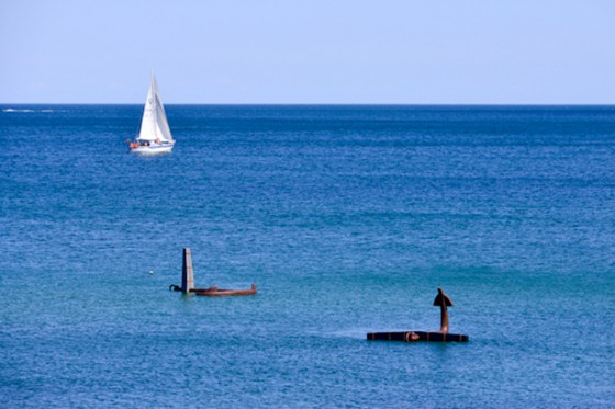 Leg med kunst på stranden</br>Peter Callesens værk Hopeless Dreams</br>Foto: Pr-foto/ Sculpture by the Sea - Gary Deirmendjian