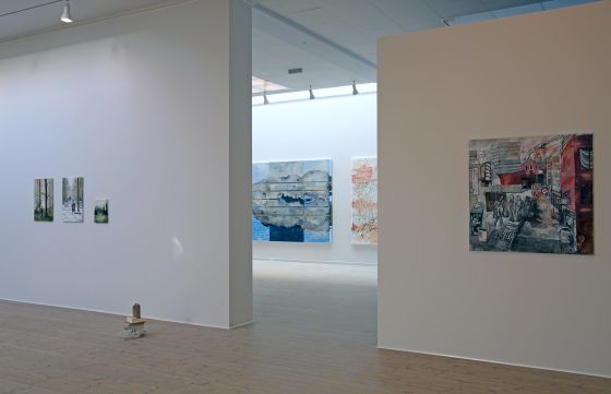 BILLEDSERIE: KUNSTNERNES PÅSKEUDSTILLING 2018</br>Lisbeth Thygesen: Sorrow, The Gentle Giant og Selfcouth, Julie Clifforth: Altid er den der, altid giver den fred, altid minder den dig om, at din uro, din tvivl og dine smerter kun er forbigående småting og Birthe Larsen: Streetlife A Istedgade, KP</br>Foto: PR-foto/KP Jens Møller