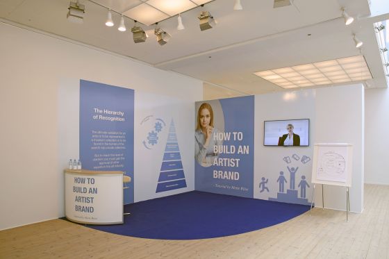 BILLEDSERIE: KUNSTNERNES PÅSKEUDSTILLING 2018</br>SPRING og SOLO er begge udstillinger, der er vokset ud af KP. For at udstille på SPRING kræver det, at man er blevet udvalgt blandt de seneste års udstillere på KP, og har udvist et særligt potentiale. Mette Riise: How to build an artist brand, SPRING</br>Foto: PR-foto/KP Jens Møller