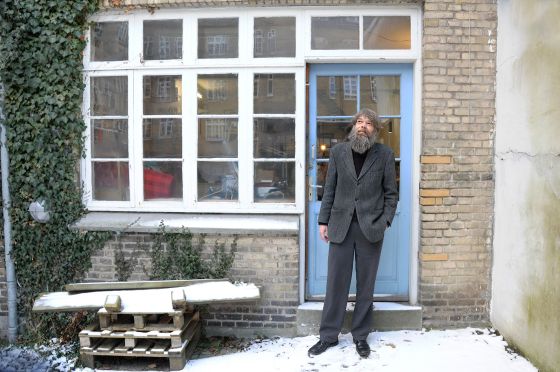 BILLEDSERIE: PÅ BESØG I VÆRKSTEDET HOS BILLEDKUNSTNER LASSE KROG MØLLER</br>Lasse Krog Møller er uddannet på Det Jyske Kunstakademi. </br>Foto: Kulturmagasinet Fine Spind