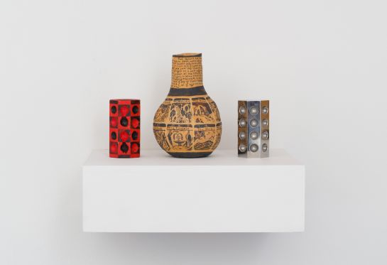 Billedserie: Afgangseleverne fra Det Kgl. Kunstakademi flyver fra reden</br>Afgang 2018, Albin Werle, 'Ten Spells for Humanity or A Poison Dart for the Ruling Class', 2018. Det Kongelige Danske Kunstakademi.</br>Foto: PR-foto/ Kunsthal Charlottenborg. Fotograf: David Stjernholm.