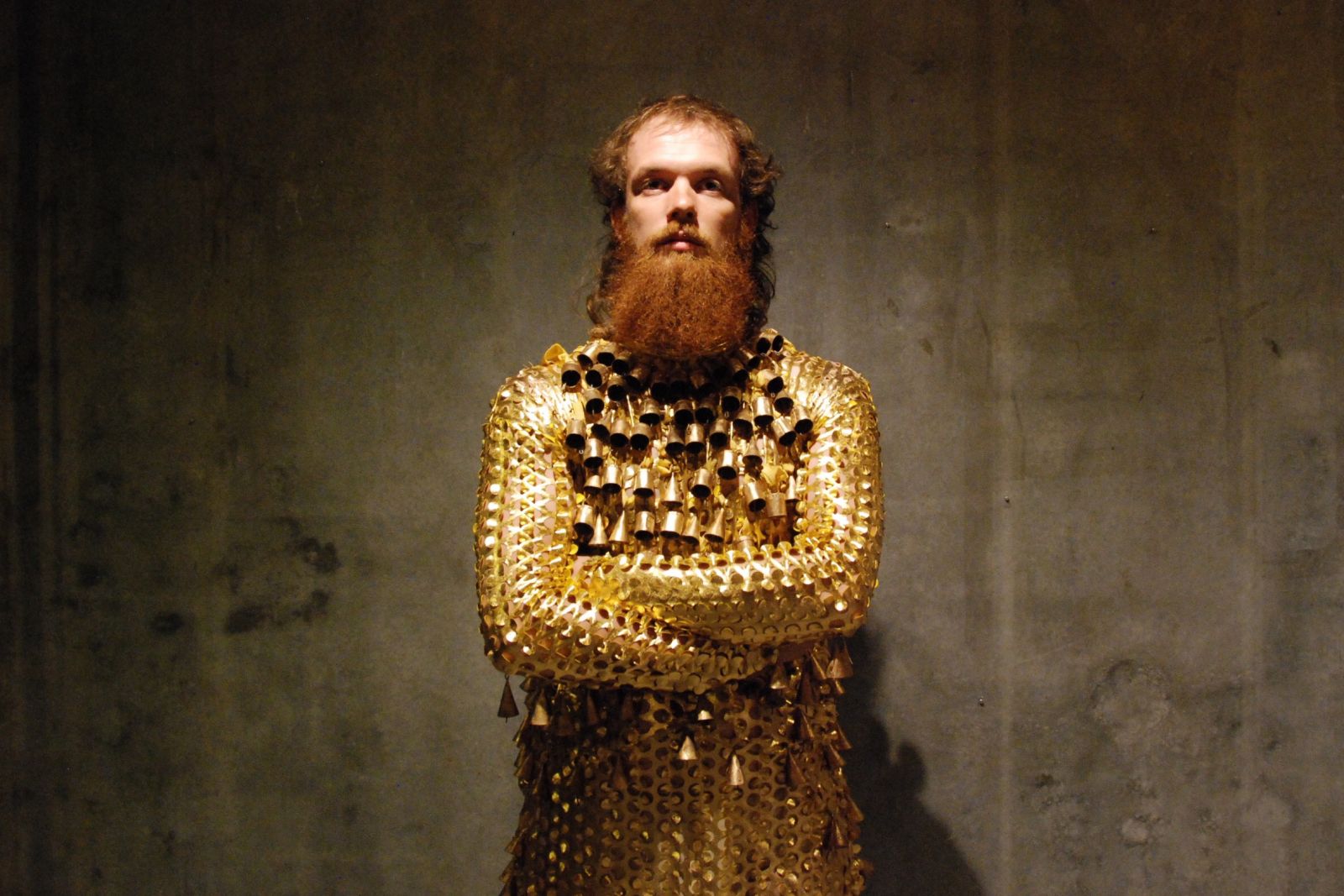 Finske Taneli Törmä koreograferer lyd i performance-installation</br></br>Foto: Kasper Hansen