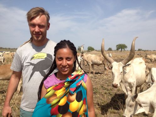 Karen Mukupa: Vi drømmer om at være glade, både i Danmark og i Zambia</br>Karen Mukupa er gift med kokken Nikolaj Kirk. Sammen har de datteren Tiki Marlee.</br>Foto: Karen Mukupa privat