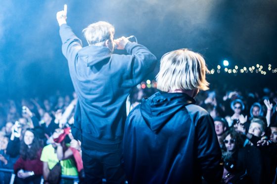Morgendagens stjerner på Smukfest</br>Koncert med Hovedløs</br>Foto: Magnus Hyltoft Thomsen