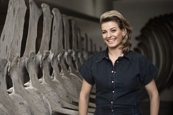 Sissel-Jo Gazan: “Alting skal ikke være Kurfürstendamm eller Champs-Élysées”</br>Sissel-Jo Gazan fik sit danske gennembrud med romanen Dinosaurens fjer, der blev solgt til oversættelse i 16 lande.</br>Foto: PR-foto