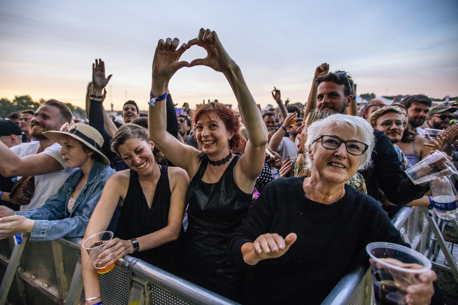 The National i nærkontakt med publikum på Northside</br></br>Foto: Marcus Glavind