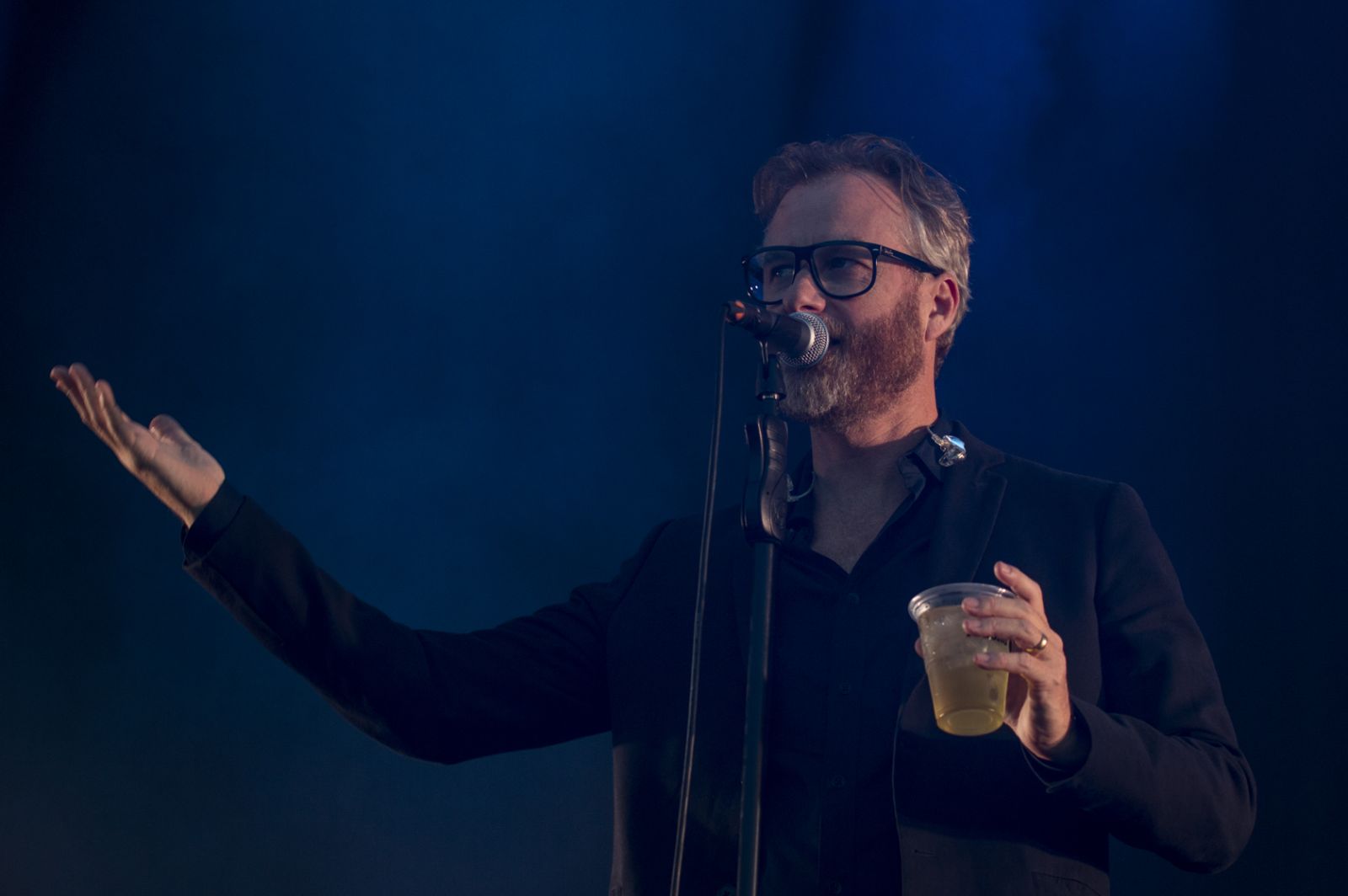 The National i nærkontakt med publikum på Northside</br></br>Foto: PR-foto / Northside - Mathias Bak Larsen