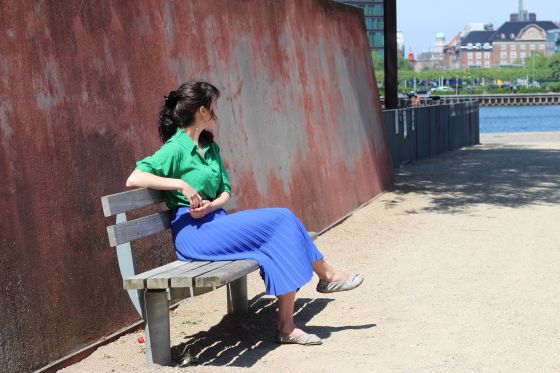 En forfatter bliver voksen</br>Tine Høeg er cand.mag. i dansk og filosofi og bor i København.</br>Foto: Teodora Biberovic