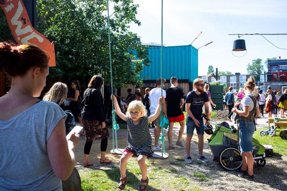 Aarhus Volume er selvgroet bymiljø</br>Aarhus Volume har hovedkontor i A-Huset på Institut for (X) - en kultur-, erhvervs- og uddannelsesplatform, der blev grundlagt i 2009.</br>Foto: Johan Adrian Buus