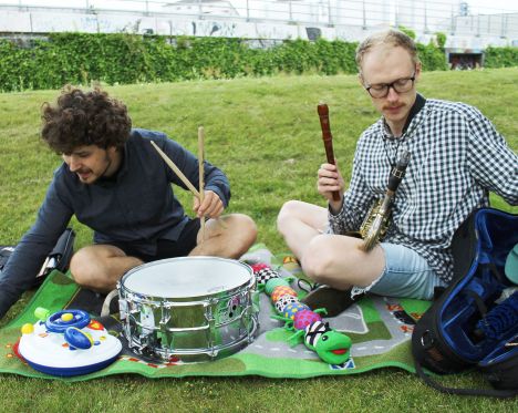 Aarhus Jazz Festival: 30 år med plads til det skæve, det skøre og det uforudsigelige</br>Hej Johannes er legende interaktion mellem to musikalske venner</br>Foto: 