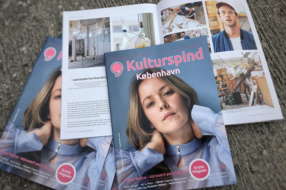Kulturspind København ude nu</br>Find Kulturspind København på Kulturinstitutioner, biblioteker, cafeer og udvalgte boghandlere</br>Foto: Fine Spind