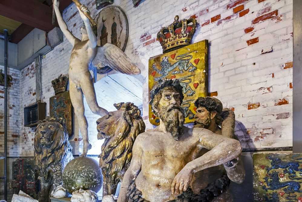 Glemte skulpturer dukker op i Københavns Rådhus</br></br>Foto: PR-foto Københavns Museum