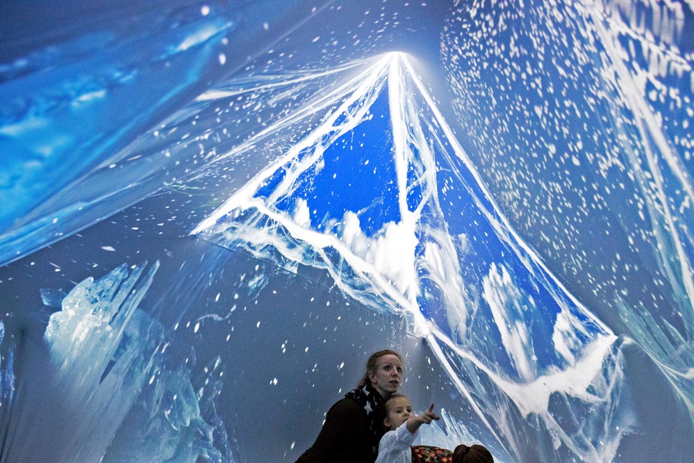 Forestilling uden skuespillere vinder Reumert</br>Scenografien fortæller hele historien i Teater Refleksions installation Gerdas Rejse.</br>Foto: PR-foto / Teater Refleksion - Christophe Loiseau